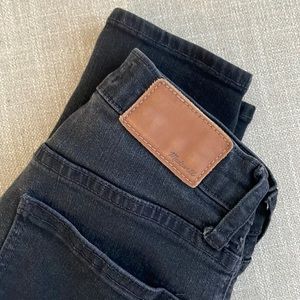 Madewell Roadtripper Black Skinny Jeans
